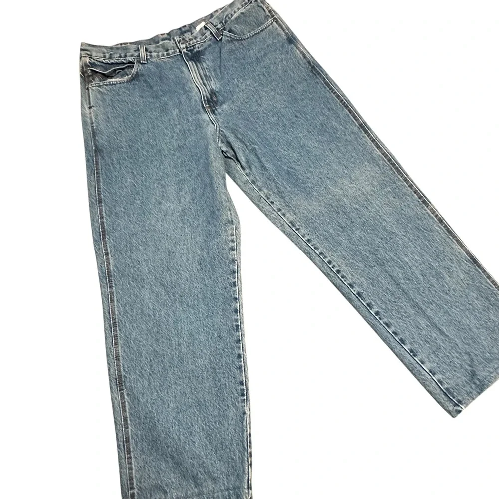 Craftsman Jeans Mens 40x30 Blue Excellent Straight Leg Workwear Denim Pants